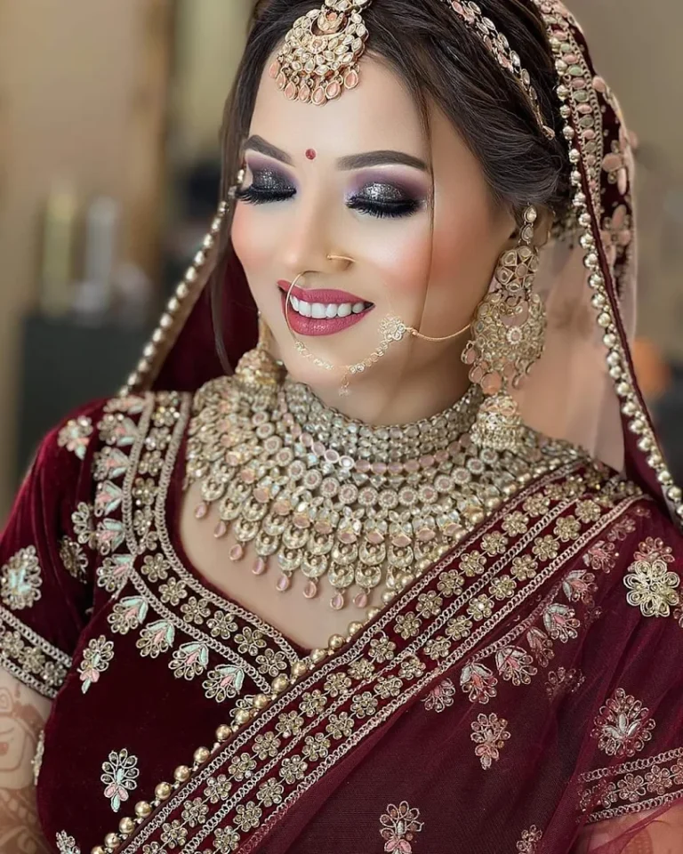 Perfect Makeover Salon yamunanagar bride makeup 768x960