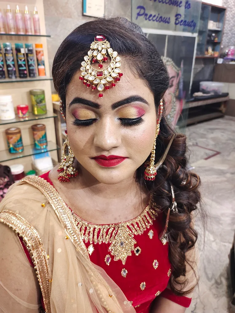 Precious Beauty salon faridabad makeup