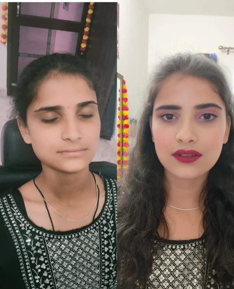 Preet Makeovers Pinjore hair 768x947