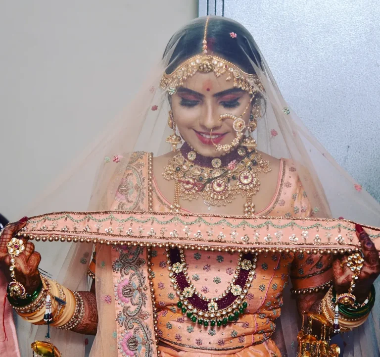 Shades by Saloni Bridal House faridabad bride 768x721