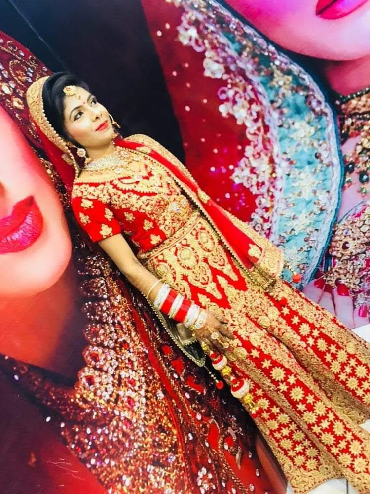 Shahnaz Hair beauty Salon Yamunanagar bride