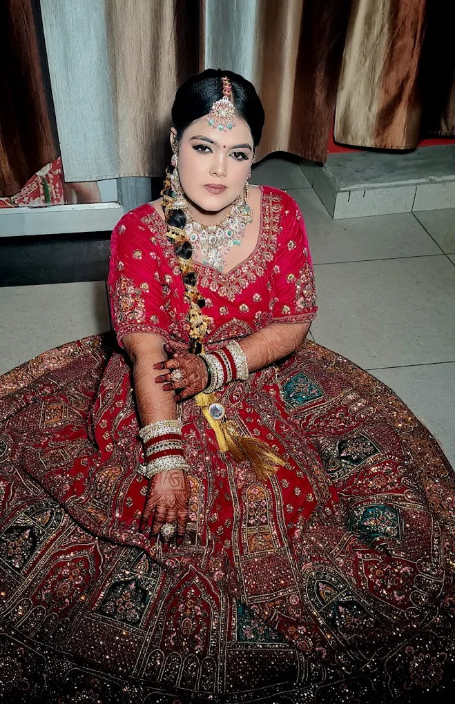 Shine Makeover Narwana bridal makeup