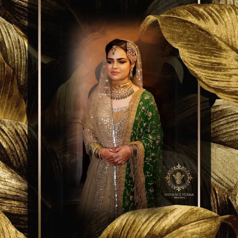 Shivangi Verma Makeup Studio faridabad bride 768x768