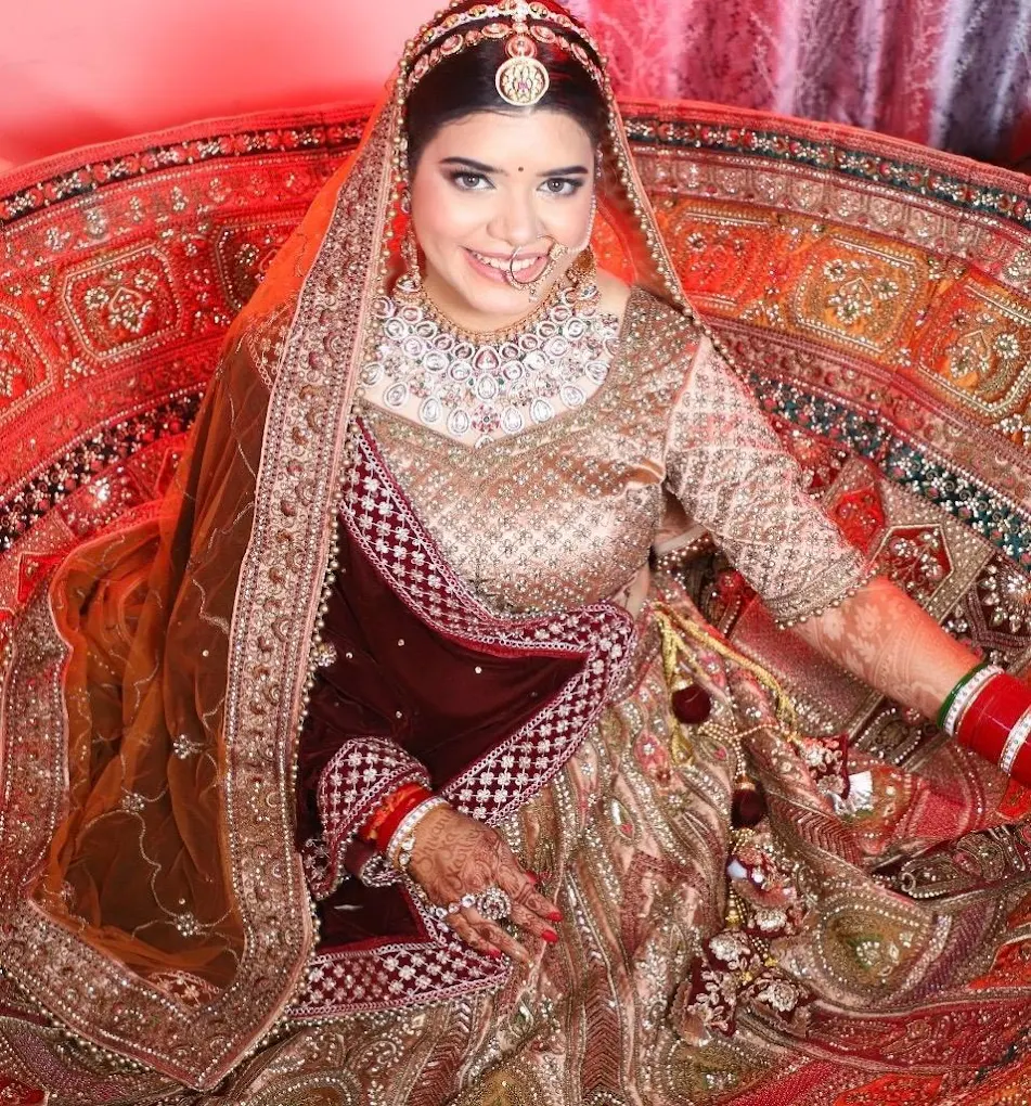Sugandha Makeup Studio Faridabad bride