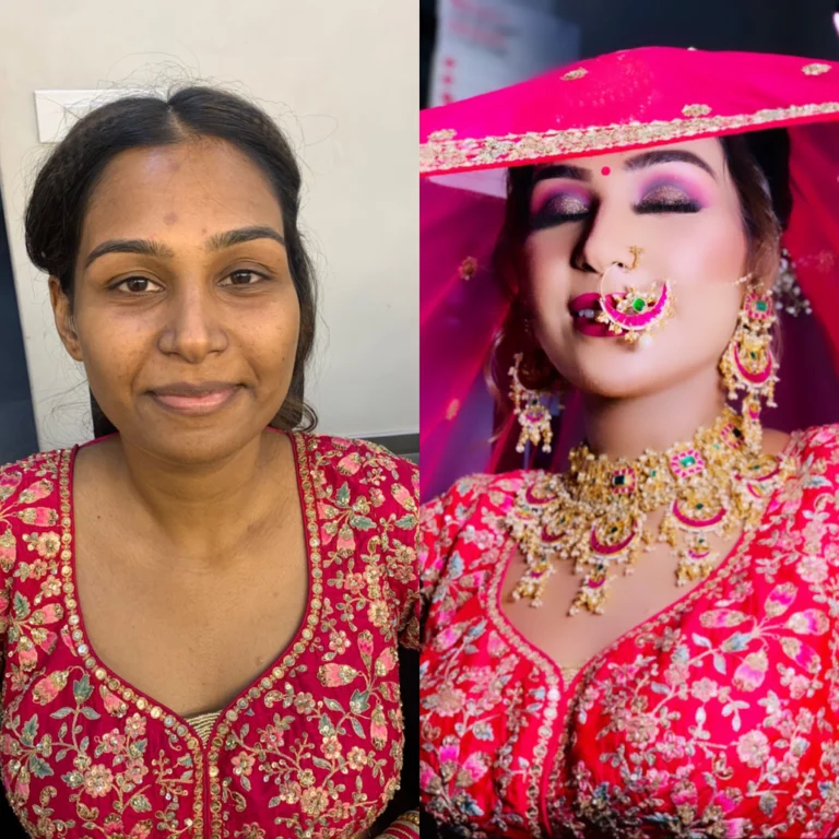 Sumit Makeover hair beauty salon yamunanagar bride 768x768