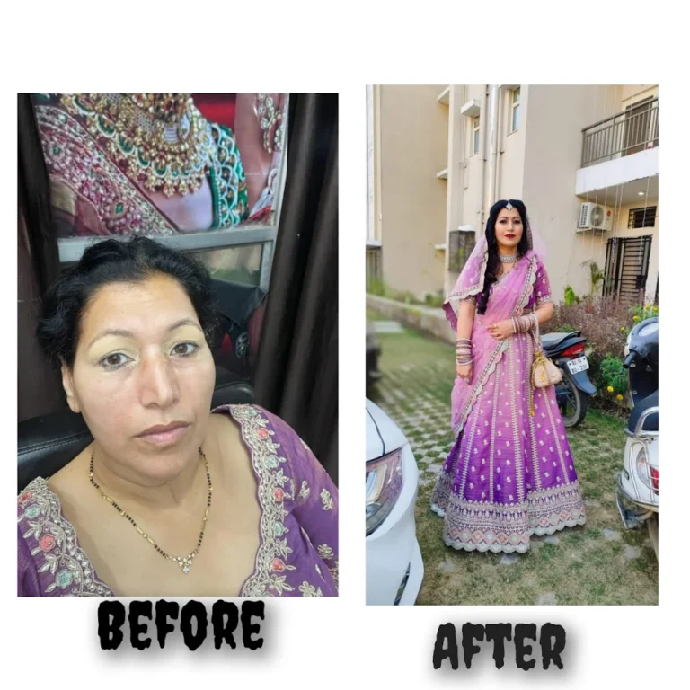 Twisted Scissors Unisex Saloon faridabad makeup 768x768