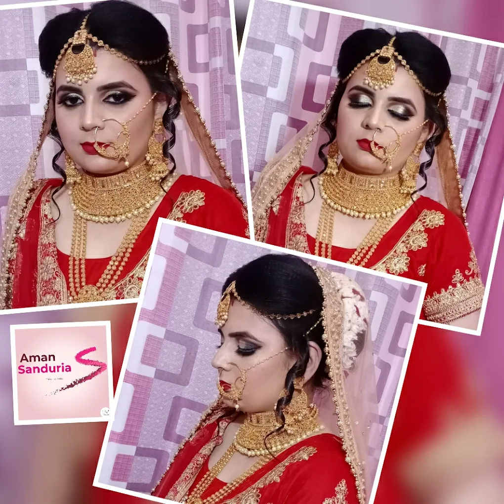 Aman Sanduria Makeovers Pehowa bridal