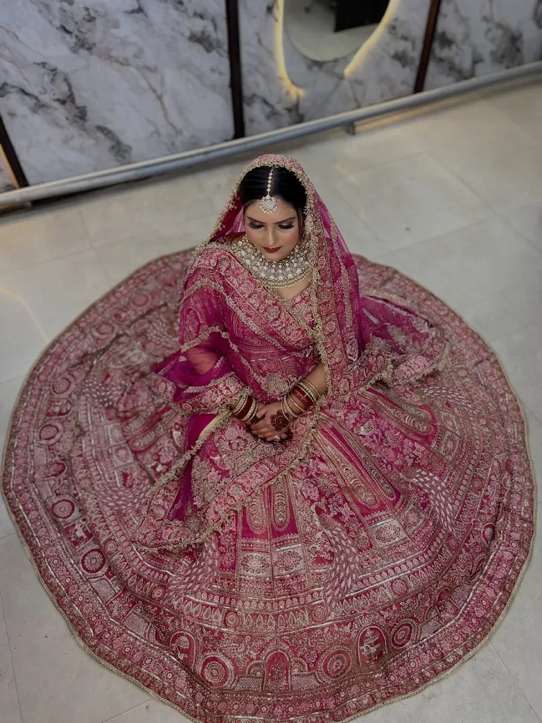 Celebrity Hair Studio Academy Shahbad bride