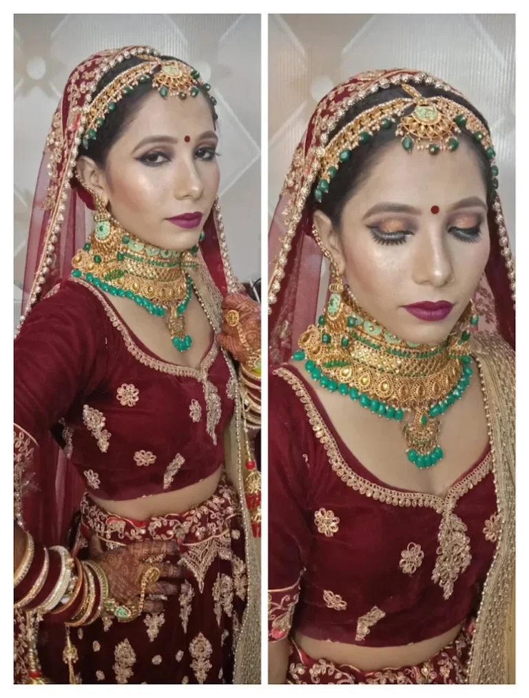 Chanchal Makeovers Academy Palwal bridal 768x1013