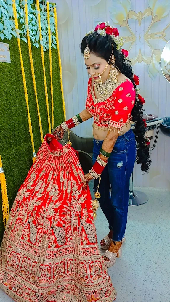 Deepika Makeovers Salon Academy Jhajjar bridal