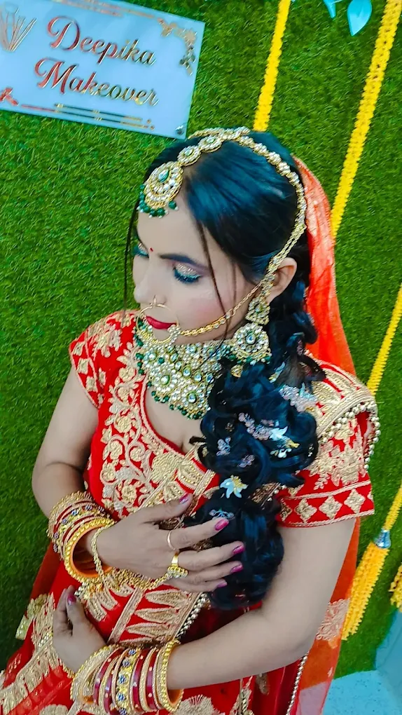 Deepika Makeovers Salon Academy Jhajjar bride makeup