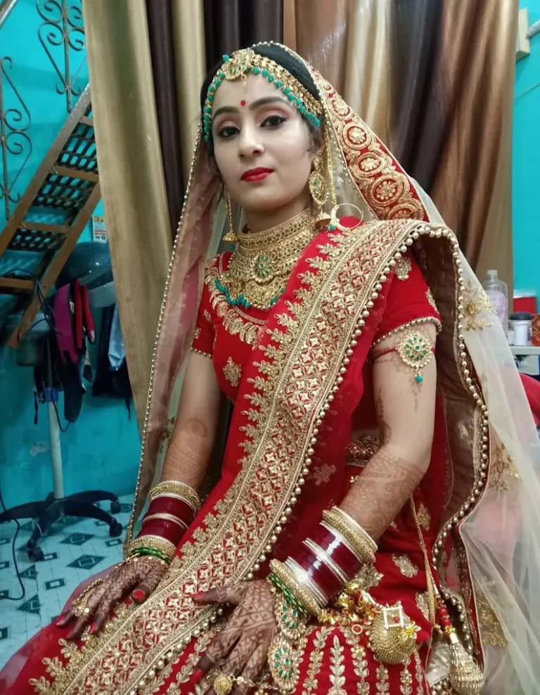 Graduate Beauty parlour Jhajjar bride 768x988