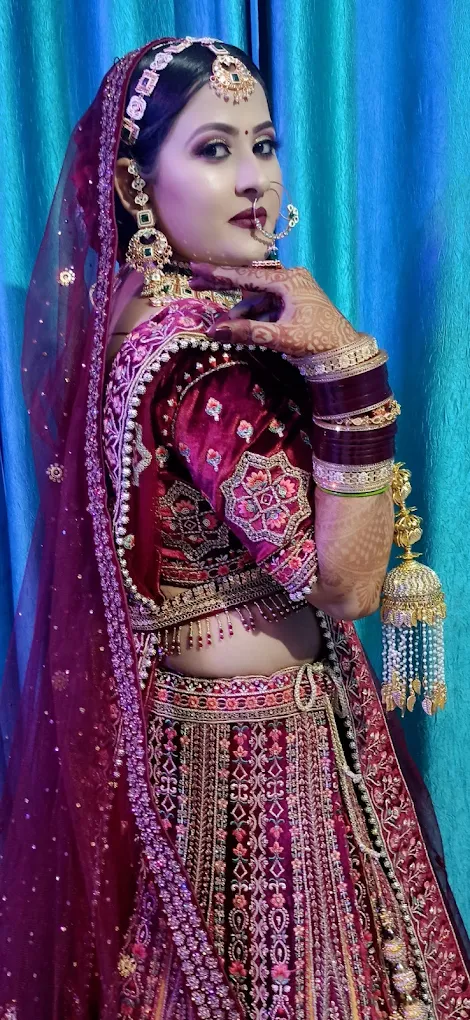 Khushboo Beauty Parlour Palwal bride