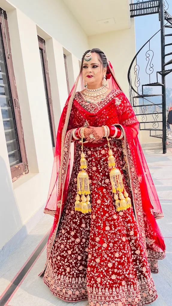 Mannat Makeovers Hub Shahbad bride