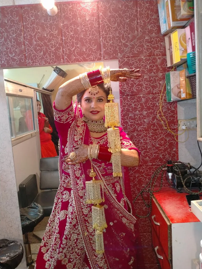 New Modern Beauty parlour Shahbad bride makeup