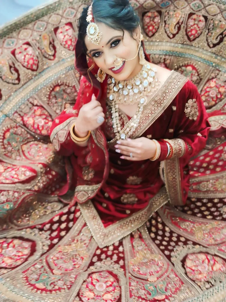 Nishas makeup studio and academy Shahbad bride