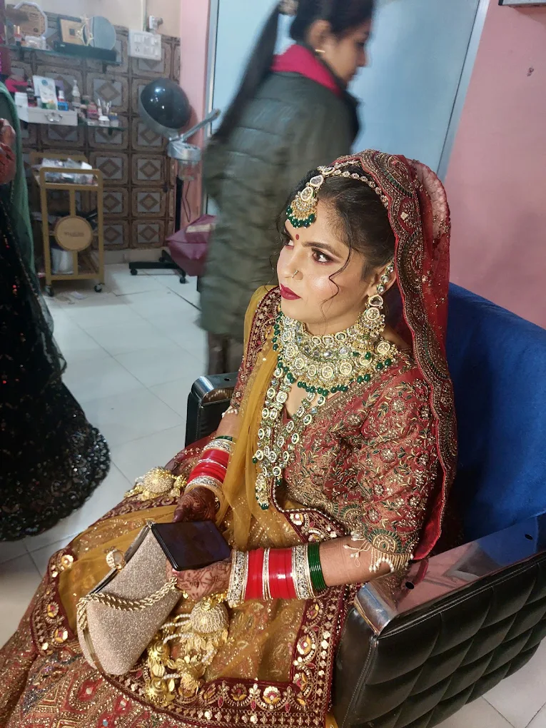 Noor Beauty parlour Jhajjar bride