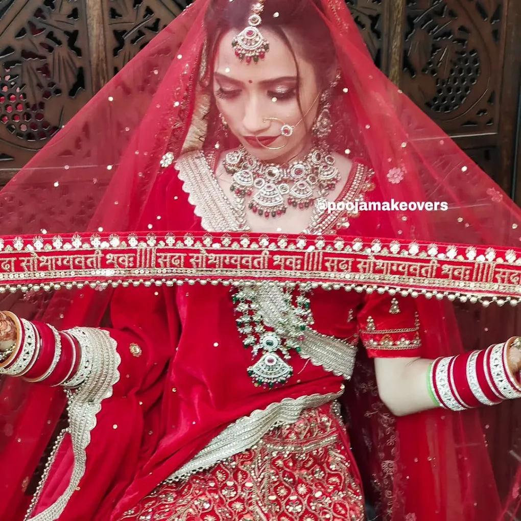 Pooja Makeovers Herbal Beauty Parlour Palwal brida