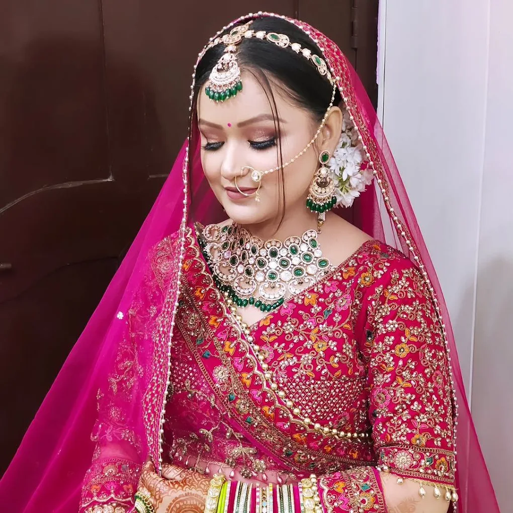 Pooja Makeovers Herbal Beauty Parlour Palwal bridal makeup