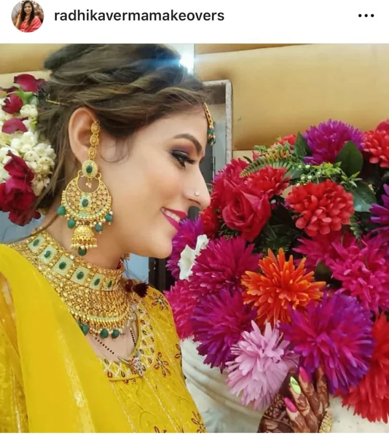 Radhika Verma Makeovers Jhajjar makeup 768x858