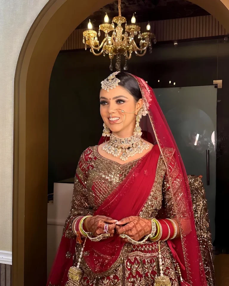 Rakhi Bajajs Modern Beauty Cut Salon Palwal bride 768x960