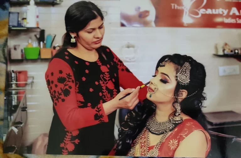 Sheela Beauty Parlour Jhajjar makeup 768x503