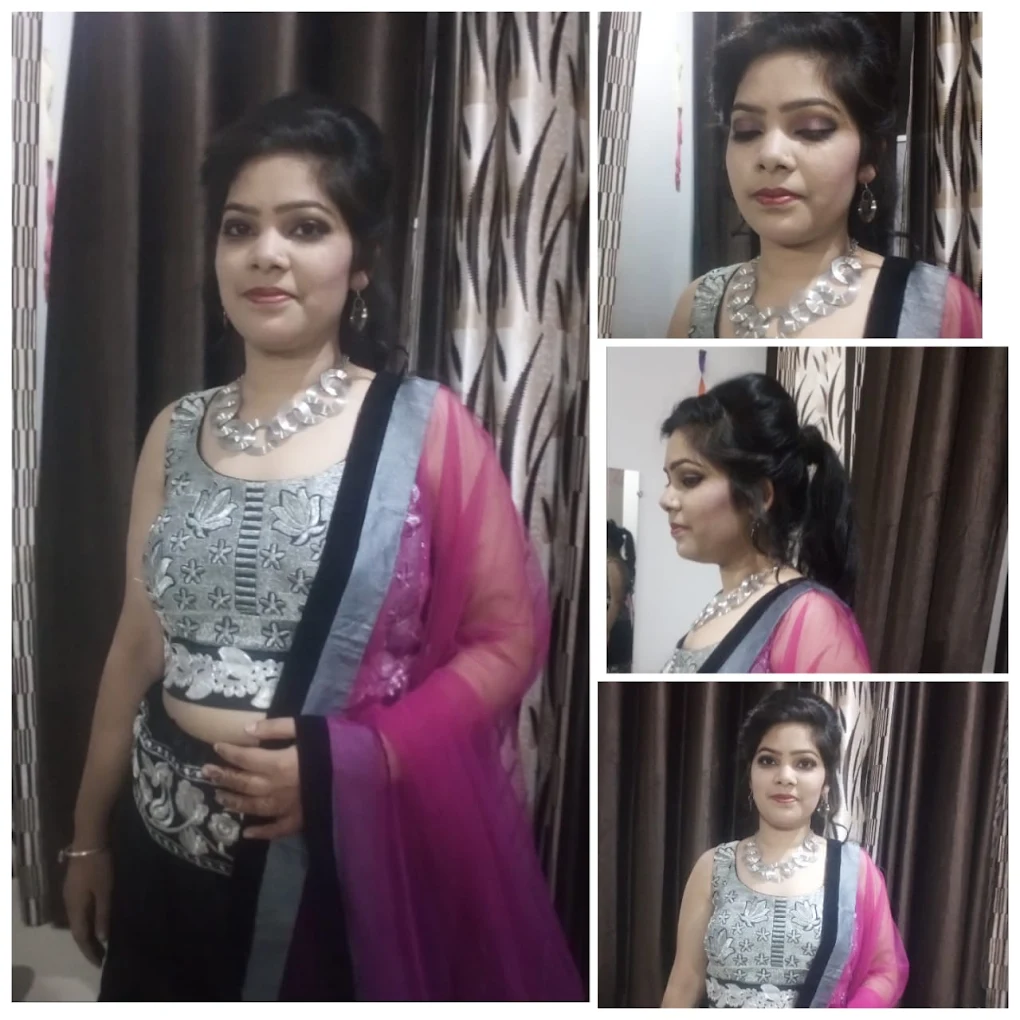 Sopan Beauty salon training Centre Palwal party makeup