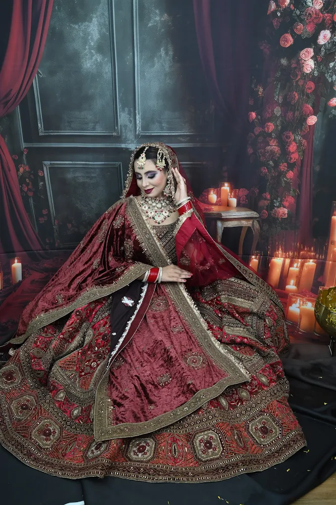 Women Hair Studio Salon Academy Pehowa bride makeup