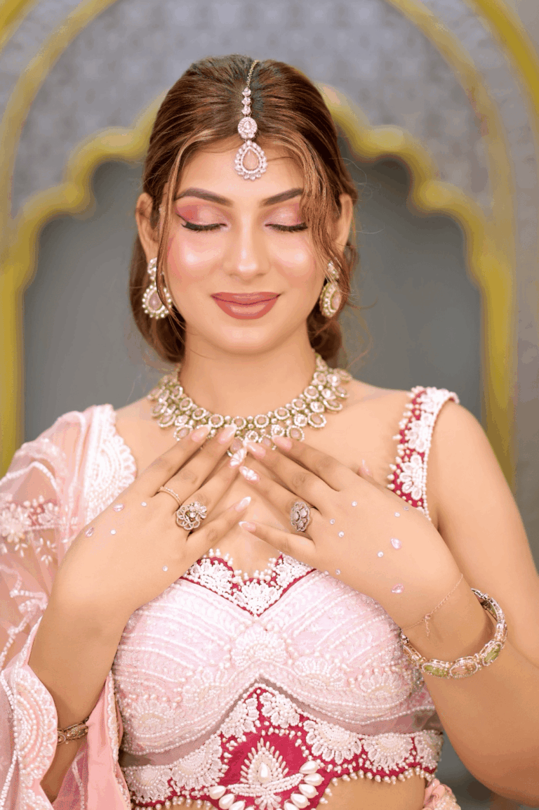Makeup Artist Varanasi Beauty island Bridal Makeup in Varanasi 768x1153