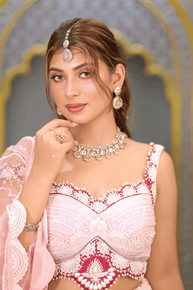 Varanasi Makeup Artist Beauty island Bridal Makeup in Varanasi 768x1153
